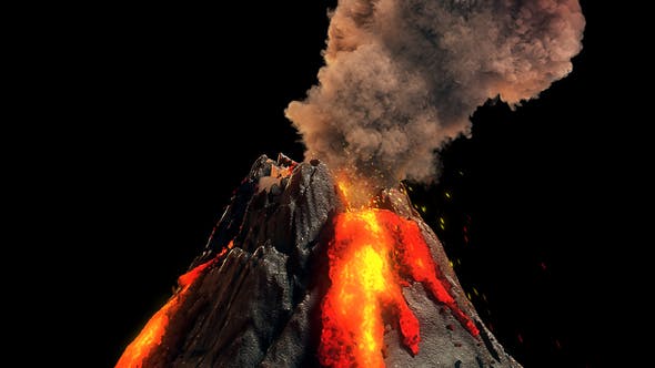 Volcano Eruption - Videohive Download 22260716