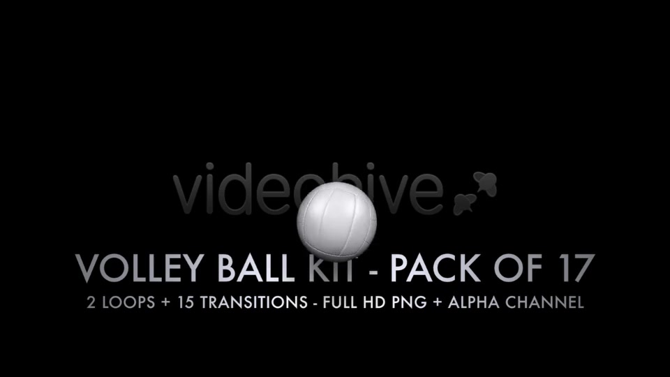 Volley Ball Kit 2 Loops + 15 Transitions Videohive 5589737 Motion Graphics Image 5