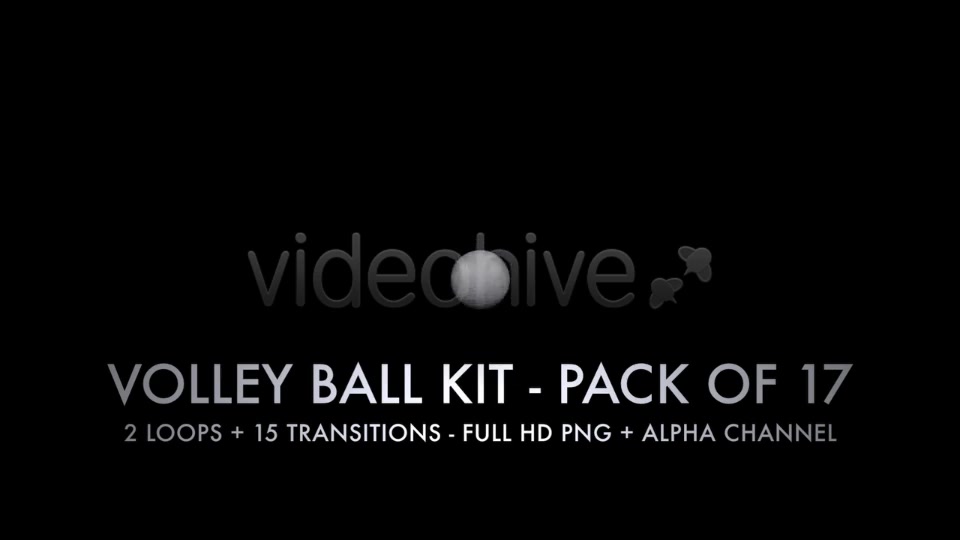 Volley Ball Kit 2 Loops + 15 Transitions Videohive 5589737 Motion Graphics Image 6