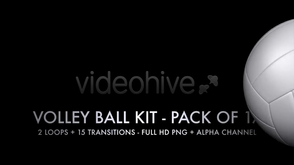 Volley Ball Kit 2 Loops + 15 Transitions Videohive 5589737 Motion Graphics Image 7