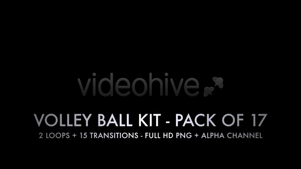 Volley Ball Kit 2 Loops + 15 Transitions Videohive 5589737 Motion Graphics Image 9