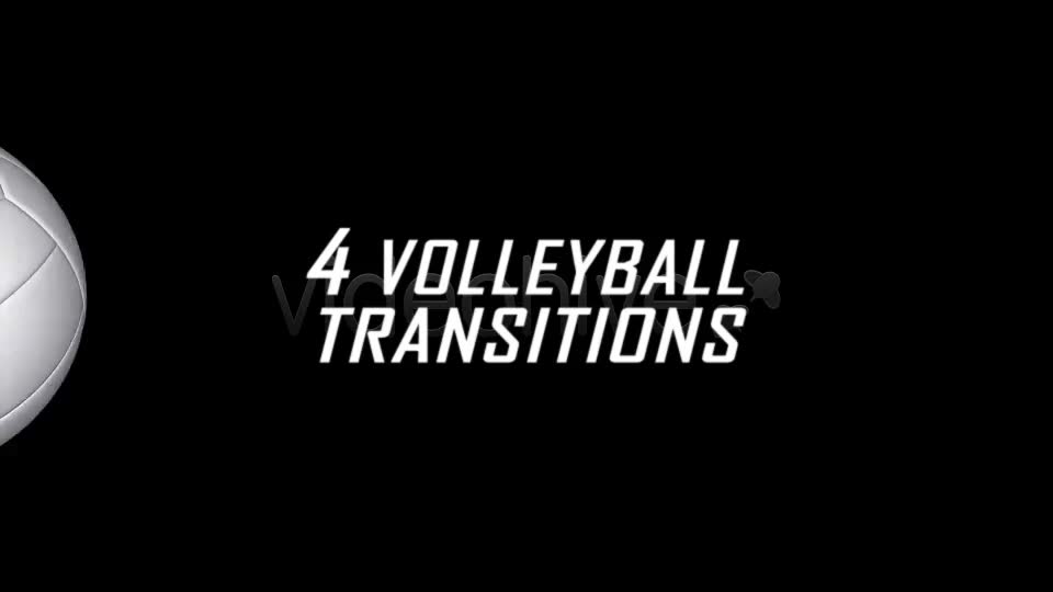 Volleyball White Transition Hits Videohive 3690775 Motion Graphics Image 2
