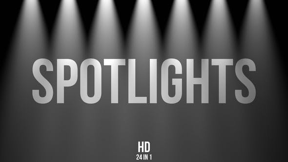 Volumetric Spotlights - Videohive 22064515 Download