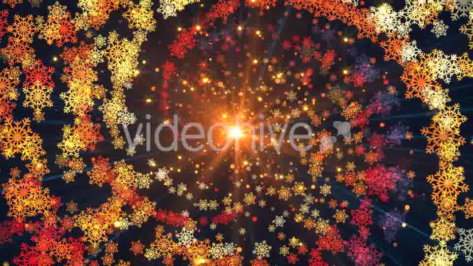 Vortex Snowflakes Videohive 20882361 Motion Graphics Image 12