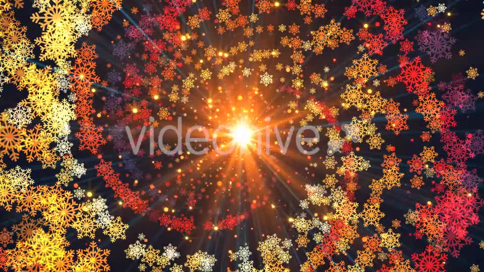 Vortex Snowflakes Videohive 20882361 Motion Graphics Image 2