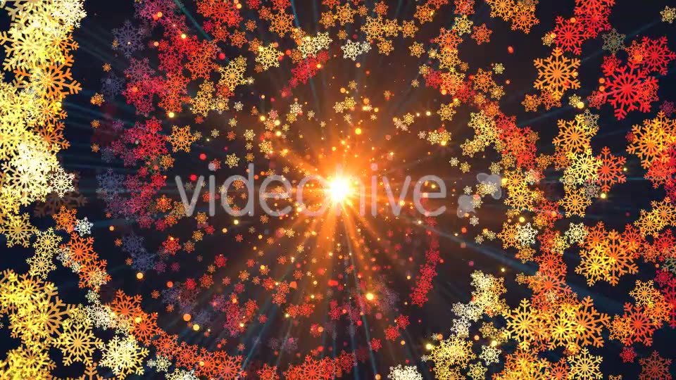Vortex Snowflakes Videohive 20882361 Motion Graphics Image 3