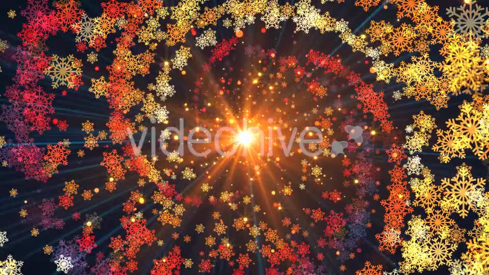Vortex Snowflakes Videohive 20882361 Motion Graphics Image 5