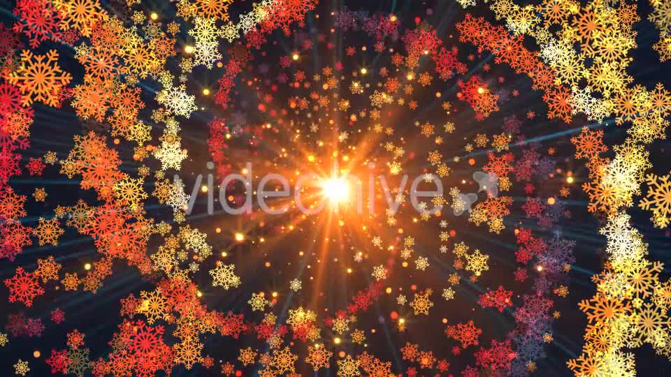 Vortex Snowflakes Videohive 20882361 Motion Graphics Image 6
