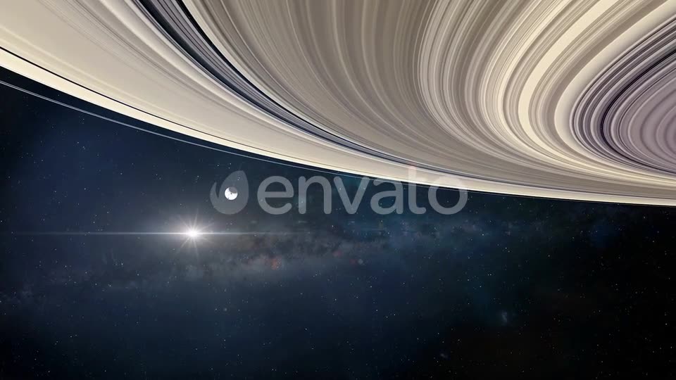 Voyager Probe at Saturns Rings 1 Videohive 22698575 Motion Graphics Image 2