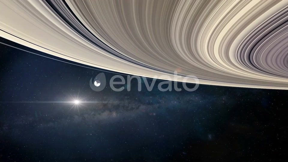 Voyager Probe at Saturns Rings 1 Videohive 22698575 Motion Graphics Image 3