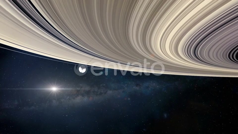 Voyager Probe at Saturns Rings 1 Videohive 22698575 Motion Graphics Image 5