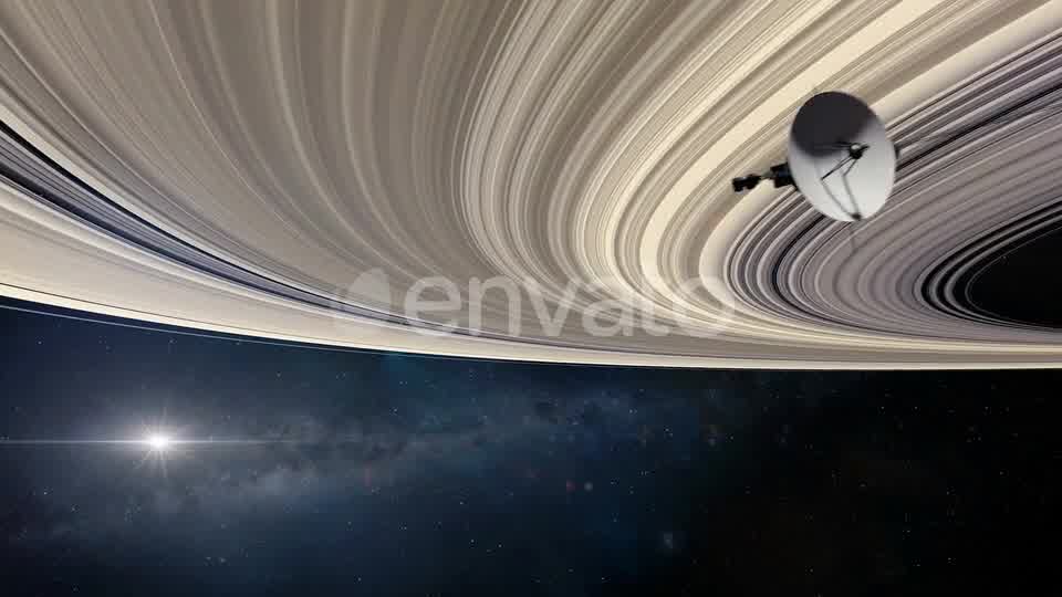 Voyager Probe at Saturns Rings 1 Videohive 22698575 Motion Graphics Image 9