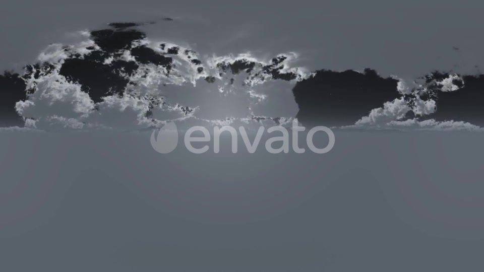 VR 360 Degree Panorama of Sky And Clouds at Night Videohive 22173928 Motion Graphics Image 2