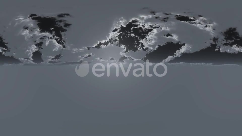 VR 360 Degree Panorama of Sky And Clouds at Night Videohive 22173928 Motion Graphics Image 8