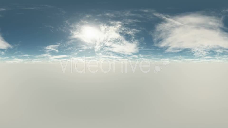 VR 360 Degree Panorama of Sky And Clouds Videohive 19604645 Motion Graphics Image 1
