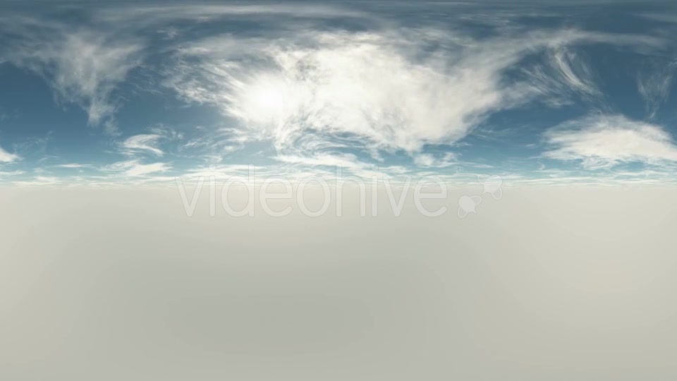 VR 360 Degree Panorama of Sky And Clouds Videohive 19604645 Motion Graphics Image 4