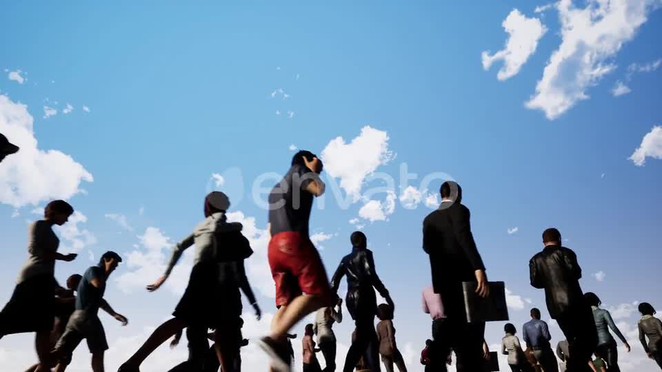 Walking People Videohive 23178787 Motion Graphics Image 1