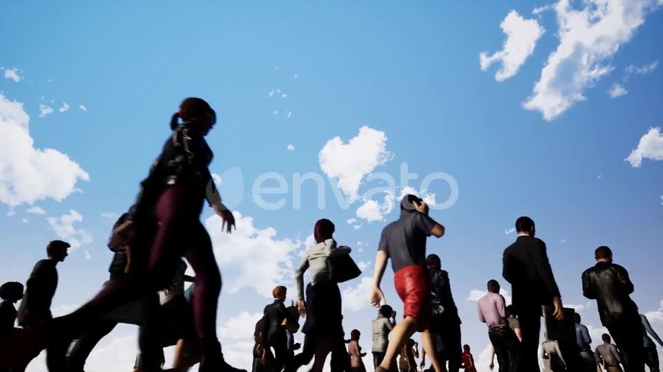 Walking People Videohive 23178787 Motion Graphics Image 2
