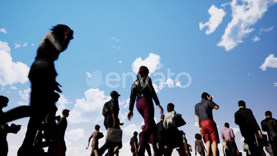 Walking People Videohive 23178787 Motion Graphics Image 3