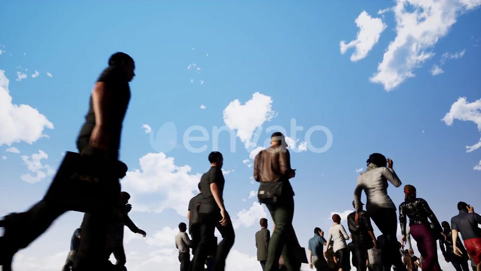 Walking People Videohive 23178787 Motion Graphics Image 6