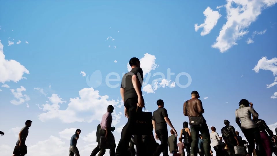 Walking People Videohive 23178787 Motion Graphics Image 7