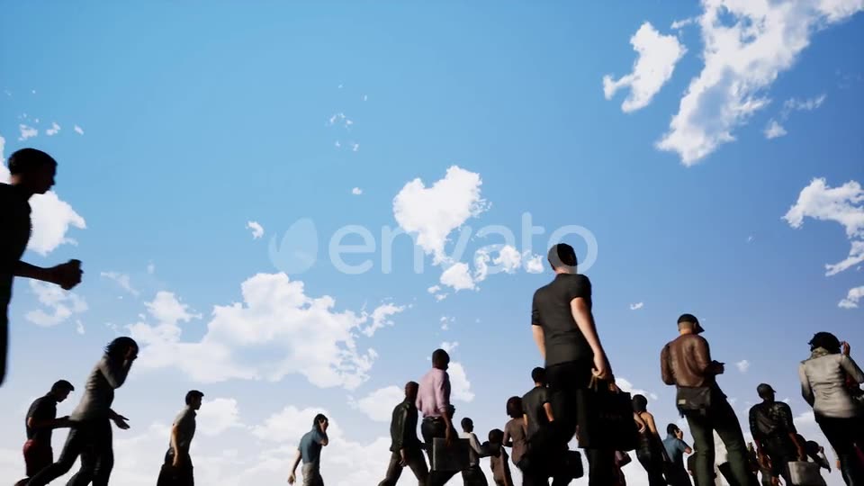 Walking People Videohive 23178787 Motion Graphics Image 8