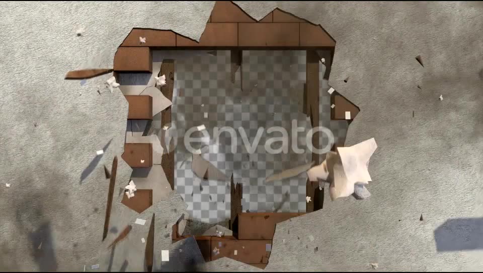 Wall Destruction Videohive 21661431 Motion Graphics Image 2