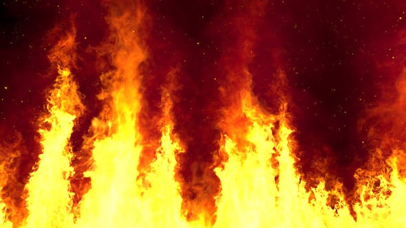 Wall Fire - Videohive 22072366 Download