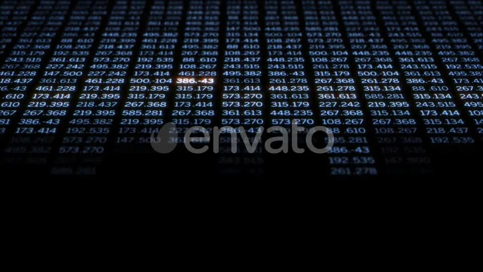 Wall of Data Videohive 23984306 Motion Graphics Image 1