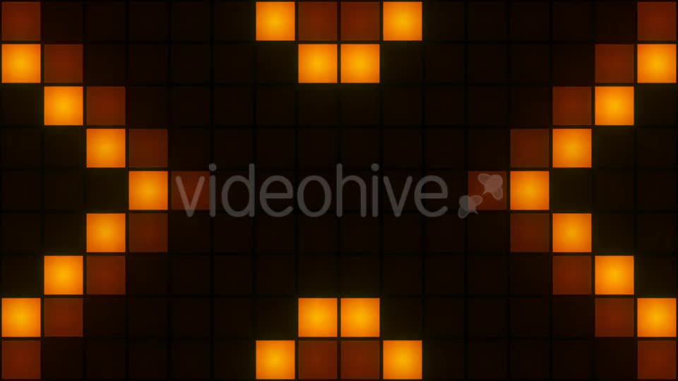 Wall Of Flashing Box Lights Videohive 19492347 Motion Graphics Image 1