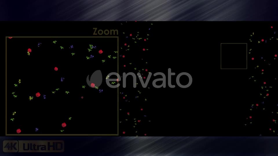 Wall Of Growing Flowers Videohive 22570791 Motion Graphics Image 1