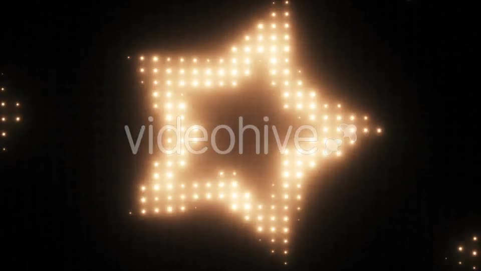 Wall of Lights Star VJ Loop Videohive 19751175 Motion Graphics Image 1