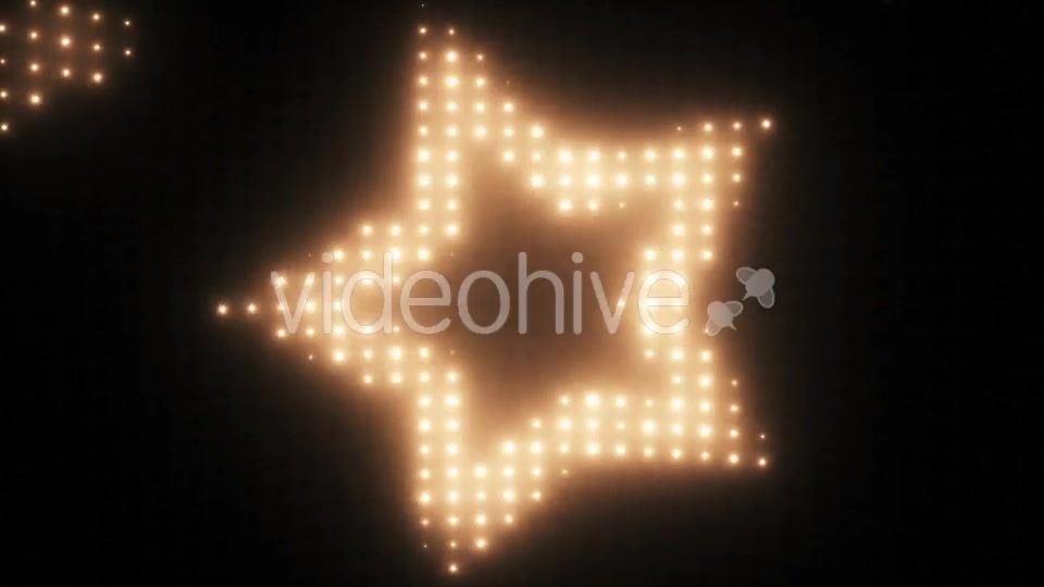Wall of Lights Star VJ Loop Videohive 19751175 Motion Graphics Image 4