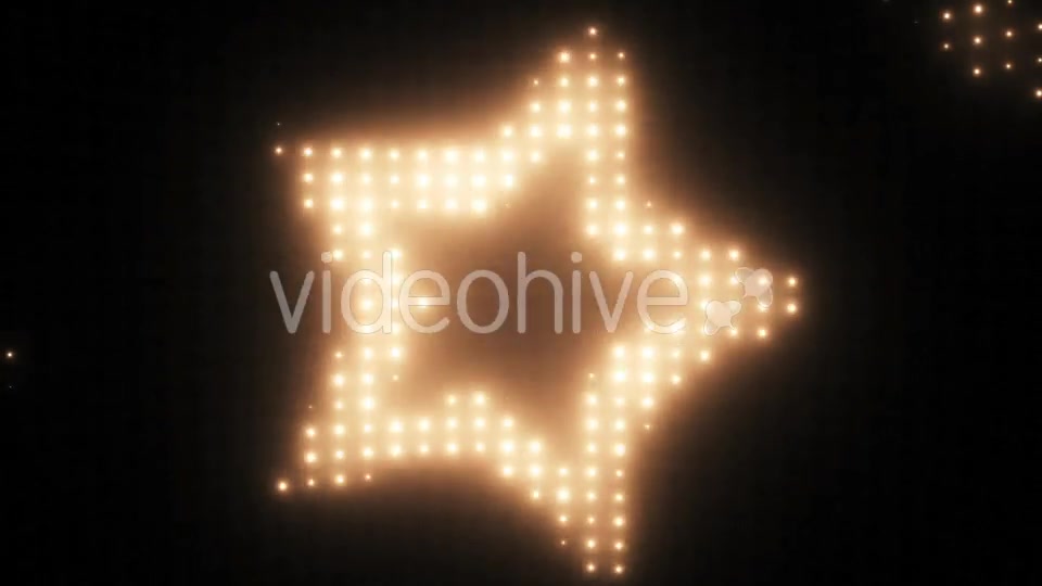 Wall of Lights Star VJ Loop Videohive 19751175 Motion Graphics Image 5