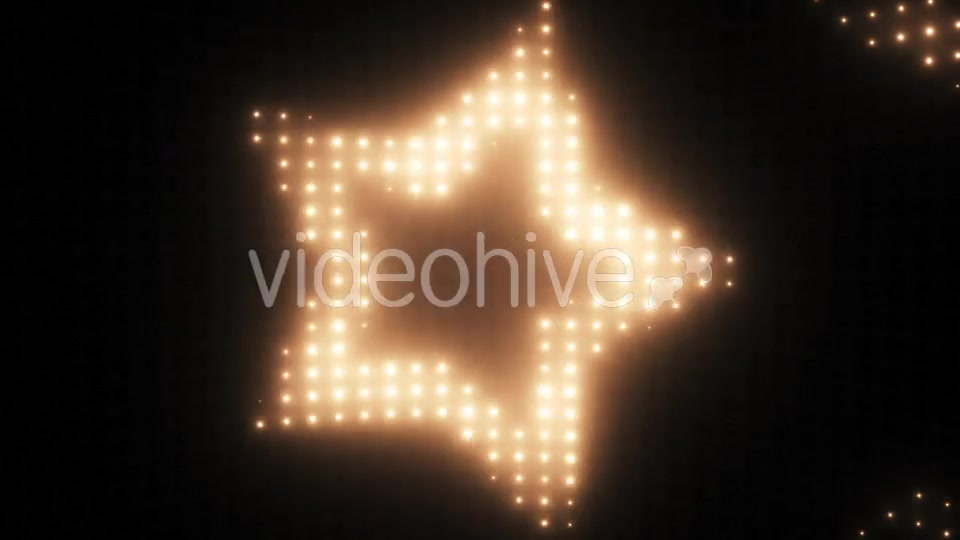 Wall of Lights Star VJ Loop Videohive 19751175 Motion Graphics Image 7