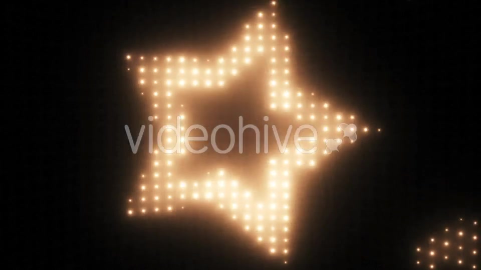 Wall of Lights Star VJ Loop Videohive 19751175 Motion Graphics Image 9