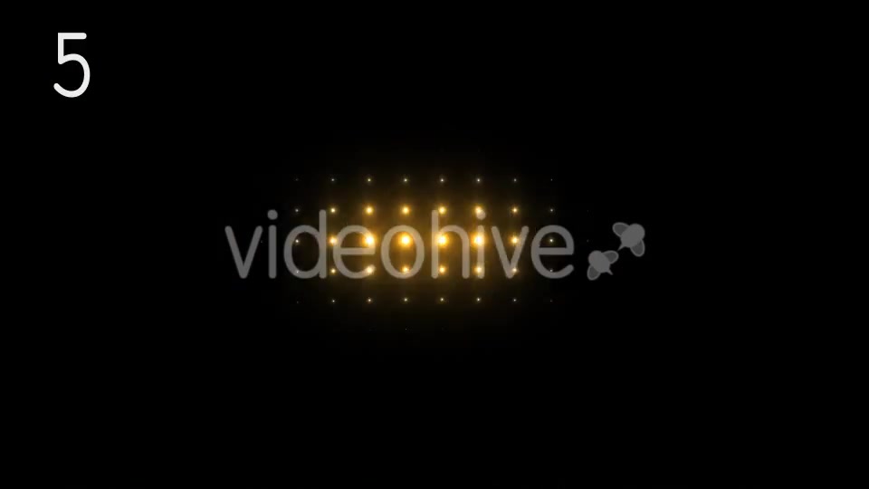 WALL of LIGHTS VJ ( 5 Pack ) LOOP Videohive 10433271 Motion Graphics Image 11