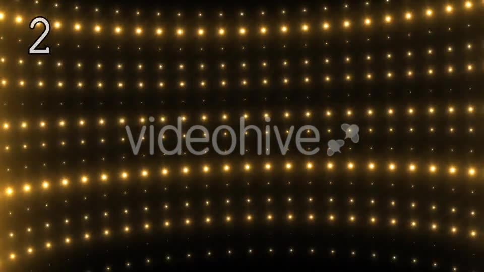 WALL of LIGHTS VJ ( 5 Pack ) LOOP Videohive 10433271 Motion Graphics Image 2