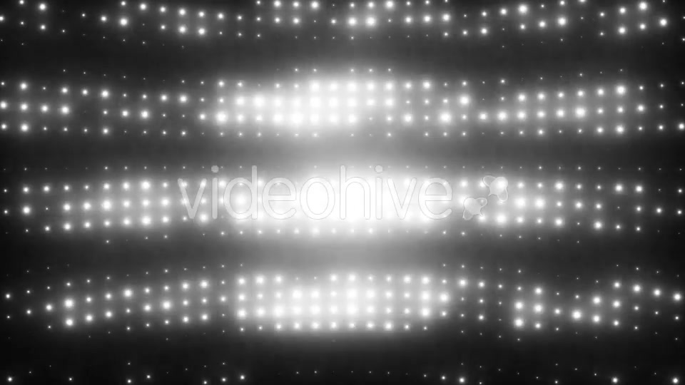 Wall of Lights White VJ Loop Videohive 19774327 Motion Graphics Image 4