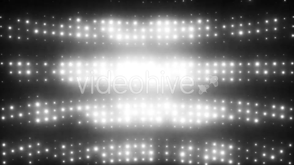 Wall of Lights White VJ Loop Videohive 19774327 Motion Graphics Image 5