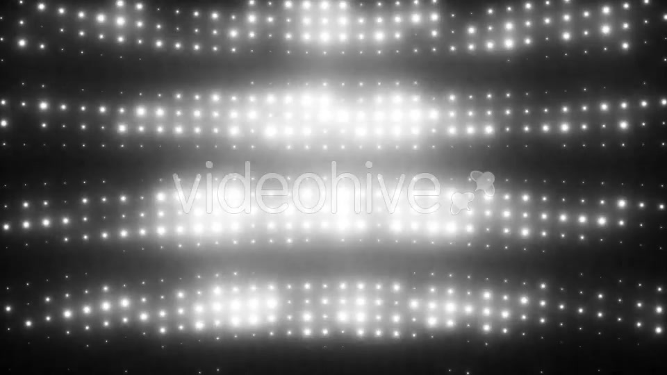 Wall of Lights White VJ Loop Videohive 19774327 Motion Graphics Image 6