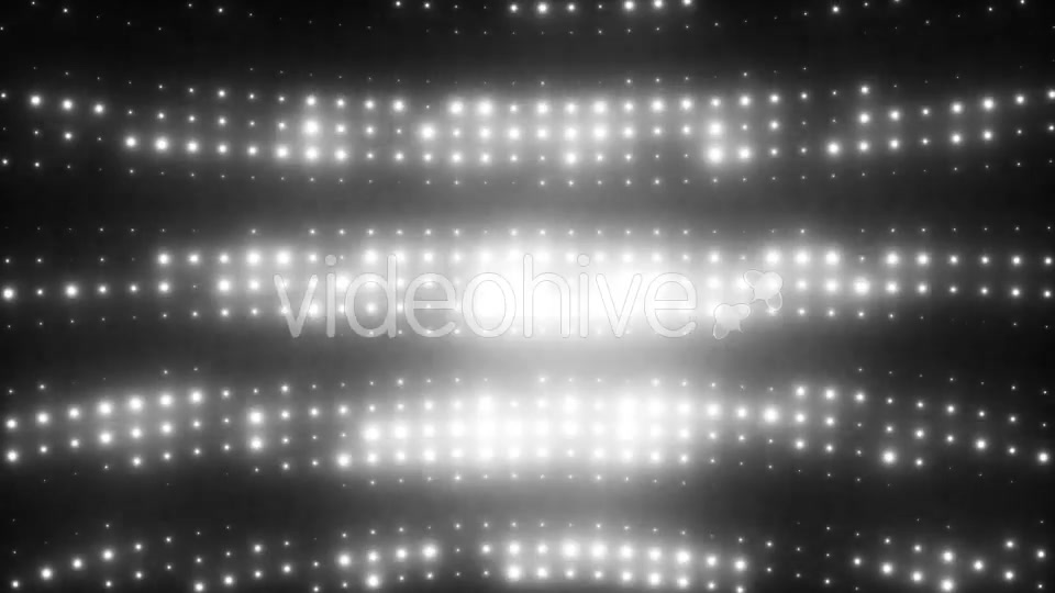 Wall of Lights White VJ Loop Videohive 19774327 Motion Graphics Image 7