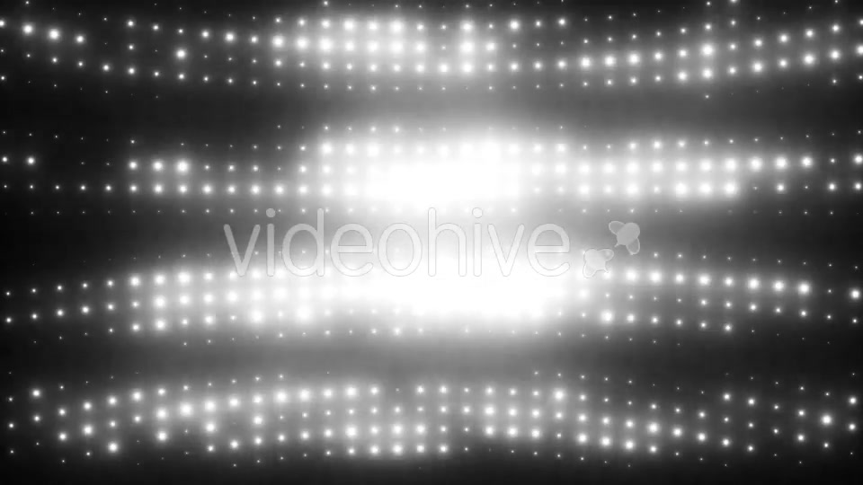 Wall of Lights White VJ Loop Videohive 19774327 Motion Graphics Image 8