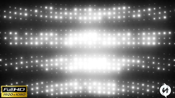 Wall of Lights White VJ Loop - Download Videohive 19774327