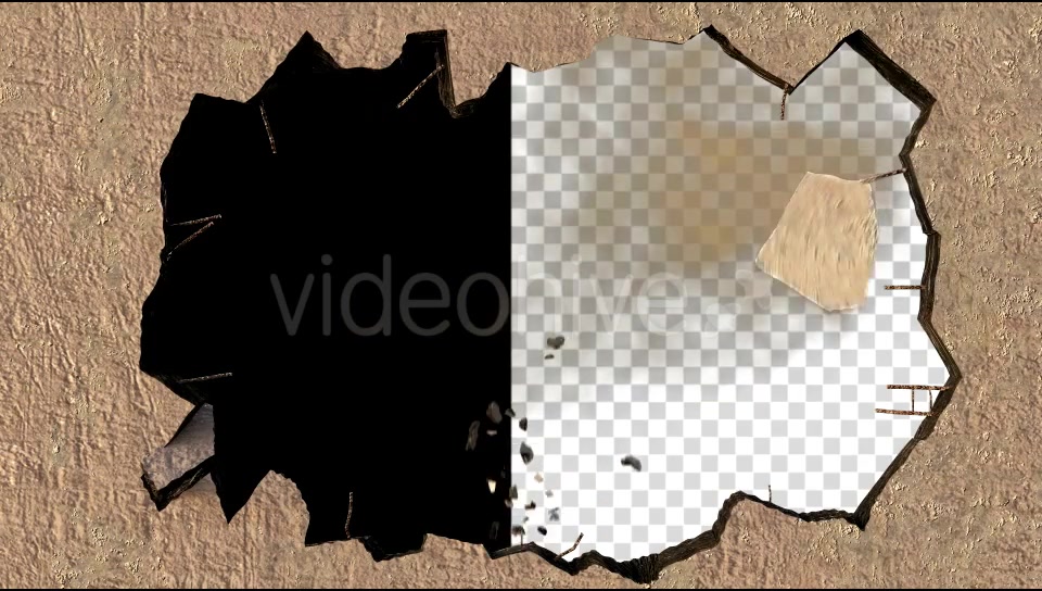 Wall Smash with Smoke Videohive 19556019 Motion Graphics Image 4