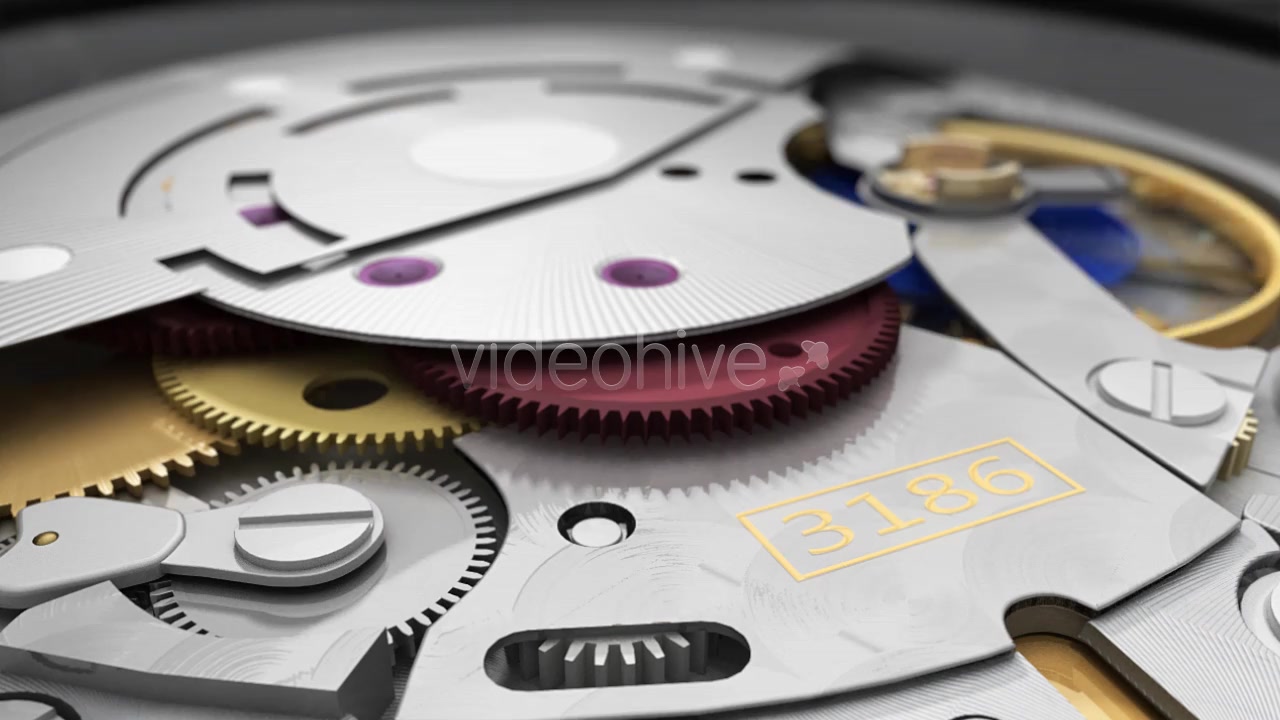 Watch Movement 3D Videohive 6865291 Motion Graphics Image 5
