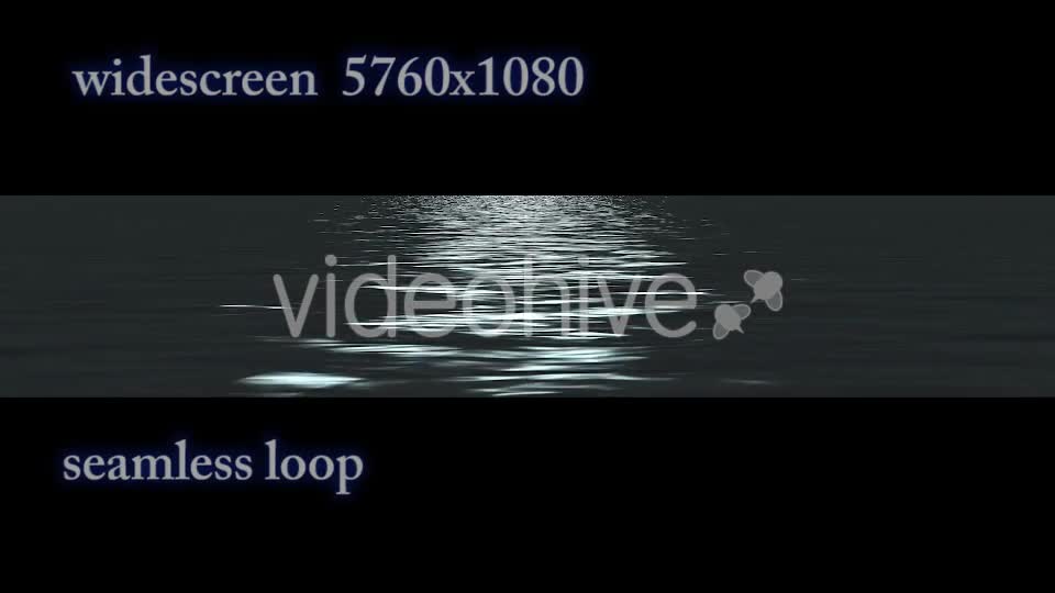 Water at Night and Moon Track Videohive 21335508 Motion Graphics Image 1