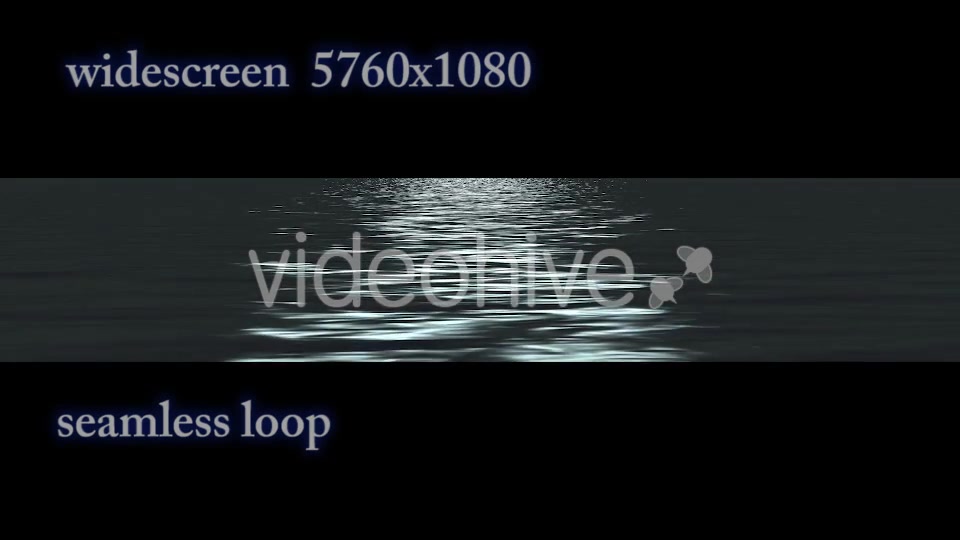 Water at Night and Moon Track Videohive 21335508 Motion Graphics Image 3