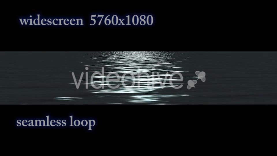 Water at Night and Moon Track Videohive 21335508 Motion Graphics Image 4