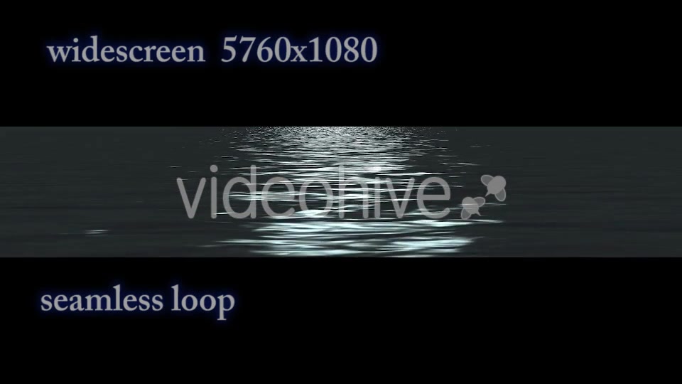Water at Night and Moon Track Videohive 21335508 Motion Graphics Image 5